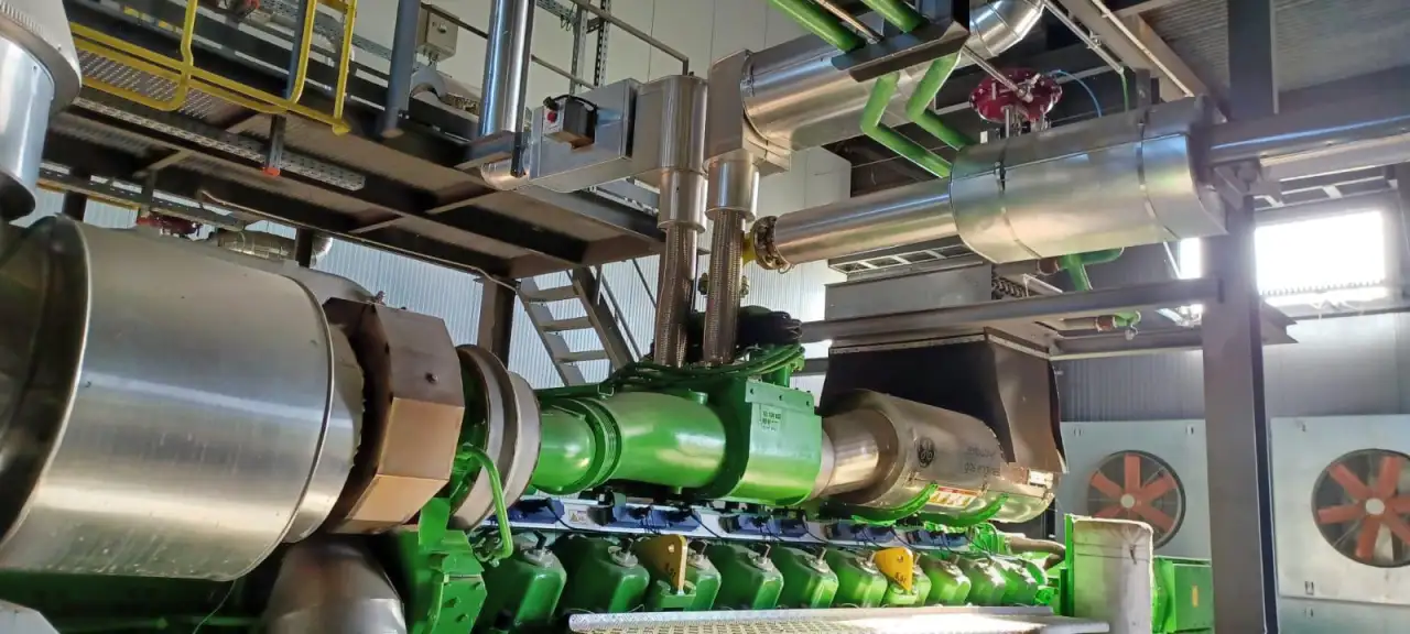 БУ ГПД  Jenbacher, JGS 620612, 4 Мвт., 2014 г. пиролизный газ., фотография 6