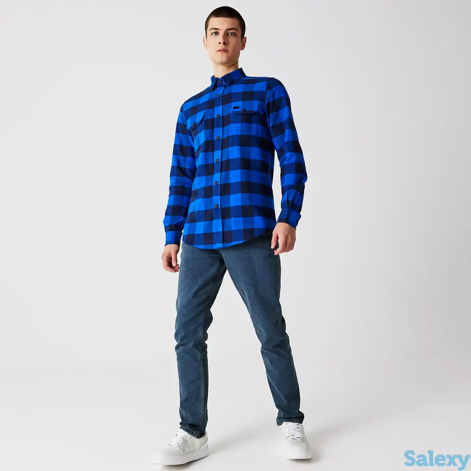 Мужские джинсы lacoste slim fit, фотография 1