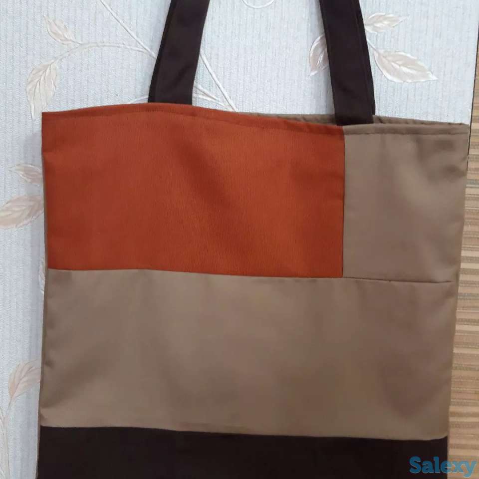 Экосумки, сумки из материала, ручная работа, фотография 4