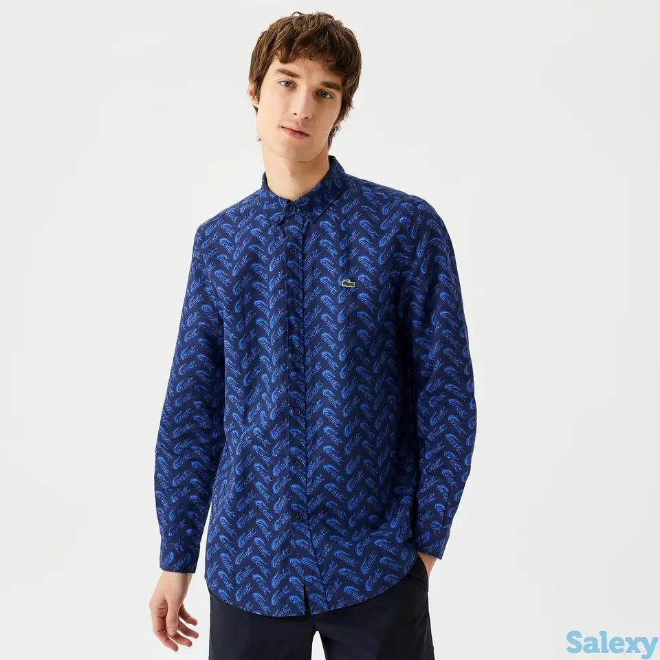 Мужская рубашка lacoste regular fit, фотография 1