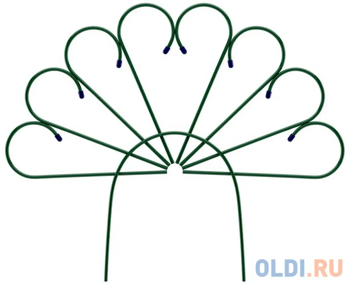 Заборчик садово-парковый «павлин» 0,7х0,9м// россия, фотография 1