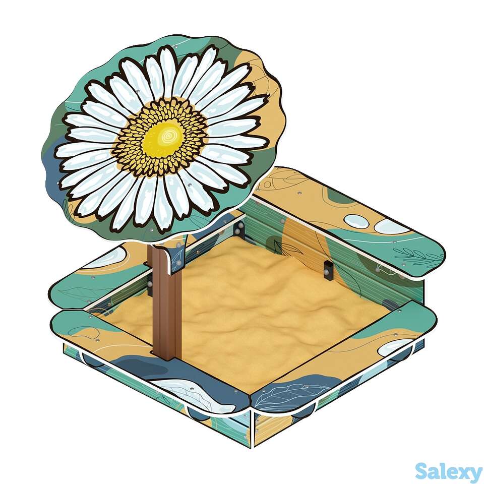 Песочница ромашка (пастель) ио 5.01.16-01, фотография 1