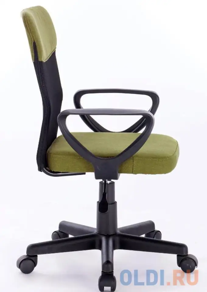 Кресло brabix jet mg-315 чёрный зеленый, фотография 1