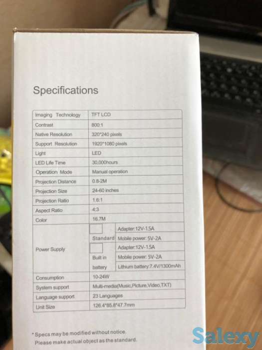 В открытой продаже карманный проектор , скидка 60%, фотография 2