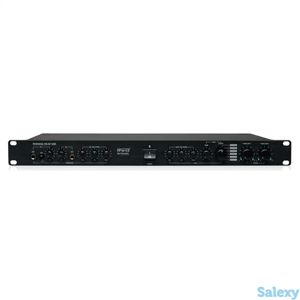 Профессиональный предусилитель apart pm7400mkii, фотография 1