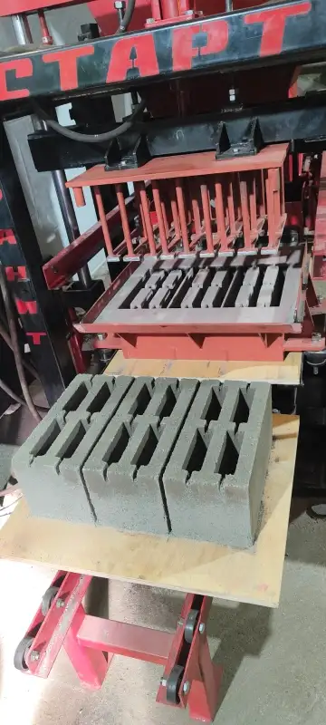 Вибропресс Гранит Старт А-01 для производства плитки, блоков и арболита, фотография 5