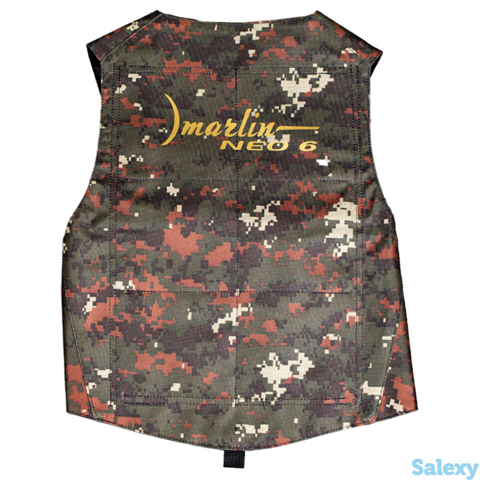 Жилет грузовой быстросъемный marlin neo 6 haki, фотография 1
