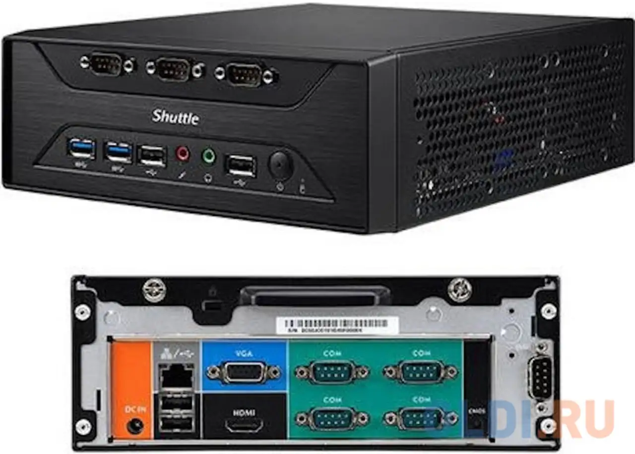Xc60j, fanless, intel celeron j3355 dual core 2.5ghz, support hdmi+d-sub/ x, фотография 1