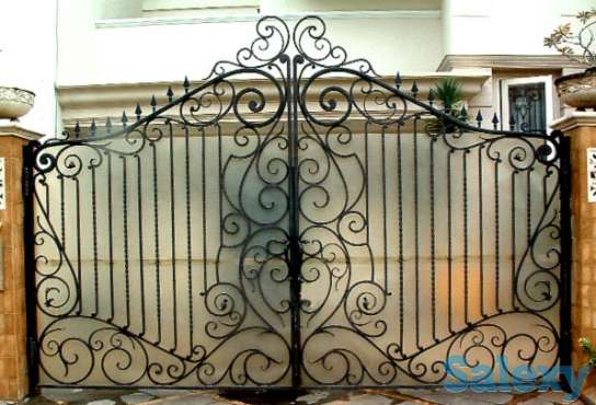 Изделия из металла ворота, печи, заборы, лестницы, беседки, теплицы,навесы и др, фотография 2