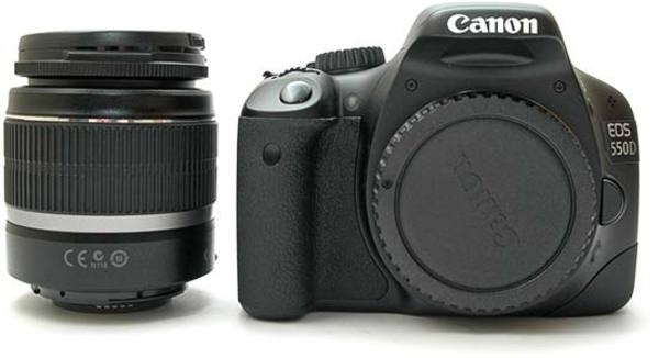срочно! продам canon eos 550d + объектив kit 18-55, фотография 1