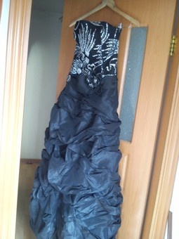 Вечернее Черное Длинное платье, фотография 1