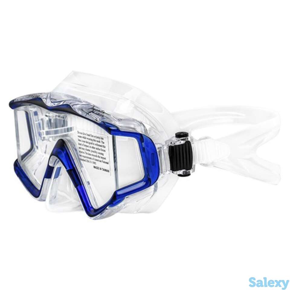 Маска marlin big panoramic blue trans sil, фотография 1