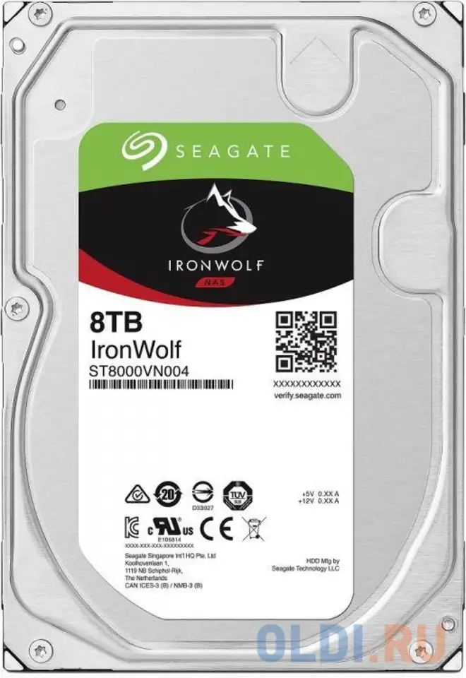 Жесткий диск seagate ironwolf 8 tb, фотография 1