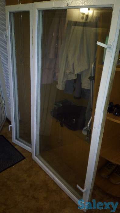 Продам недорого дверь, окно, форточку, фотография 1