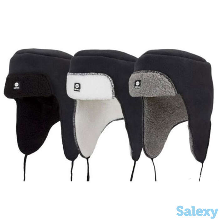 Шапка satila visby se black/ grey, фотография 1