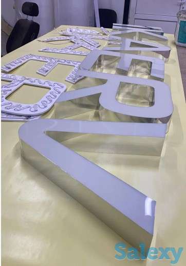 Объемные световые буквы вывески наружная реклама, фотография 4