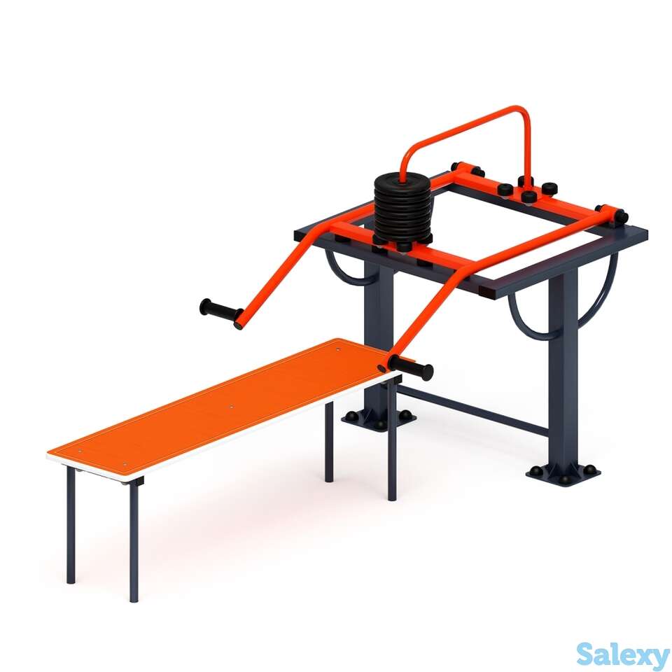 Уличный тренажер «жим лежа ст 026-01», фотография 1