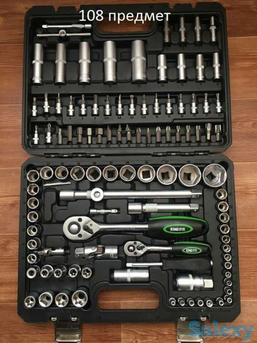 Продаю отличный набор инструментов King STD это универсальный комплект, который по достоинству оценят и профессионалы, и, фотография 1