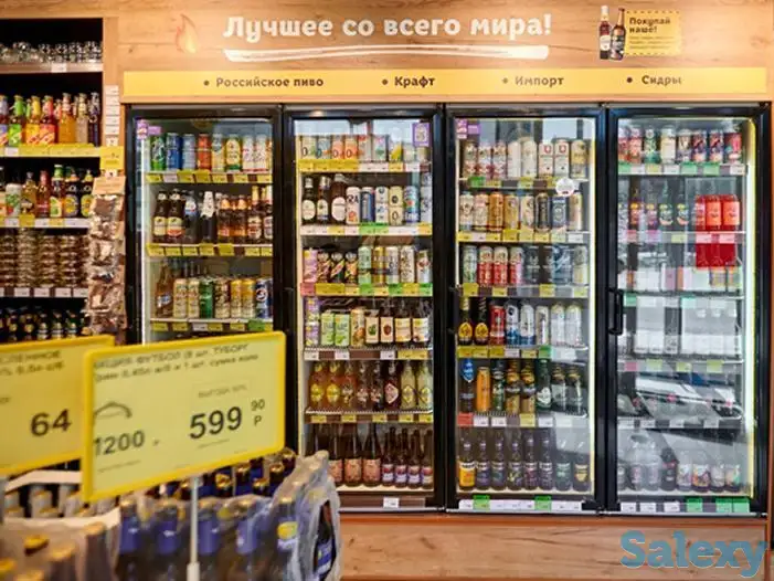 Холодильные шкафы для франшиз пивных магазинов, фотография 2