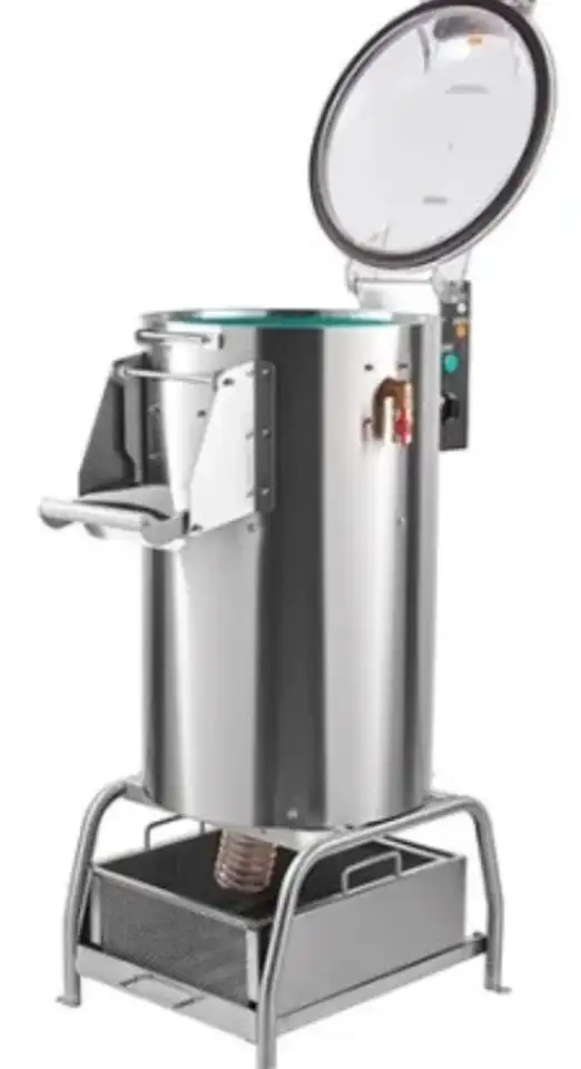 Картофелечистка Abat МКК-500-01 МРП - Корпус машины МКК-500-01 выполнен полностью из высококачественной полированной нер, фотография 1