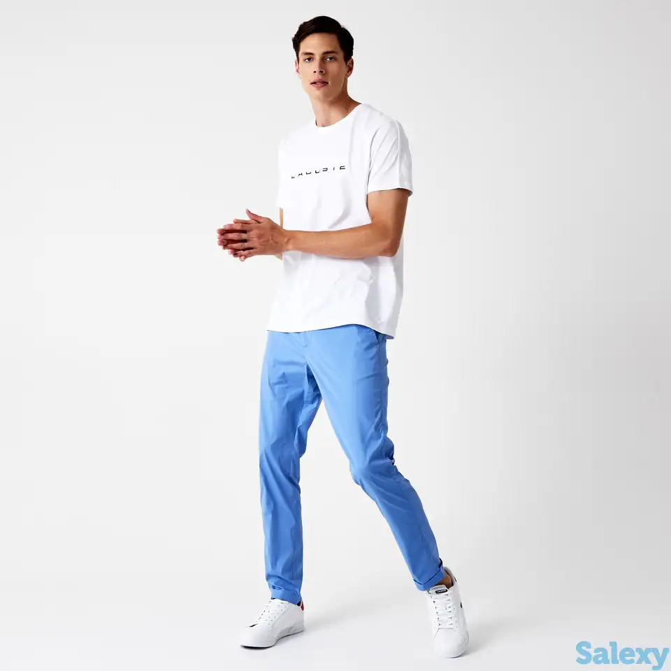 Мужские брюки lacoste slim fit, фотография 1