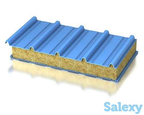 Продам сэндвич панели кровельные стеновые межкомнатные от 9800, фотография 5