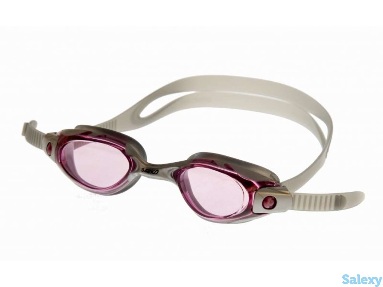 Очки для плавания saeko s21 triton l31 фиолетово-серый saeko, фотография 1