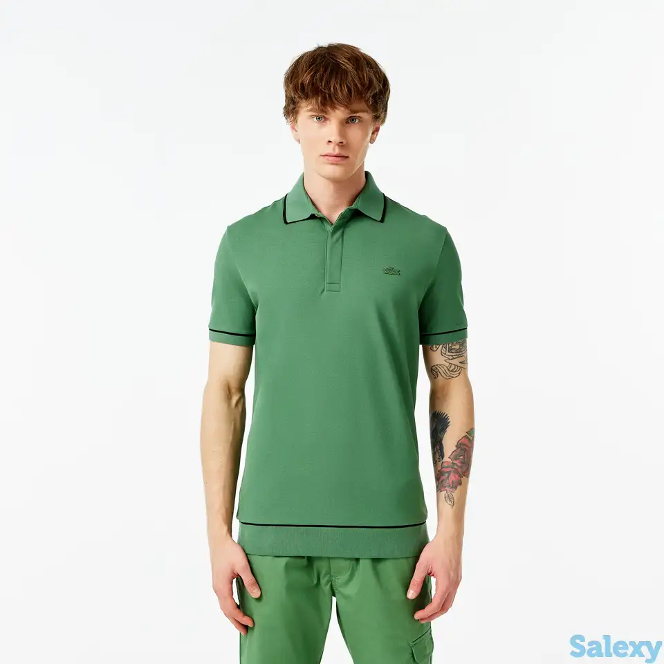 Мужское поло lacoste regular fit, фотография 1