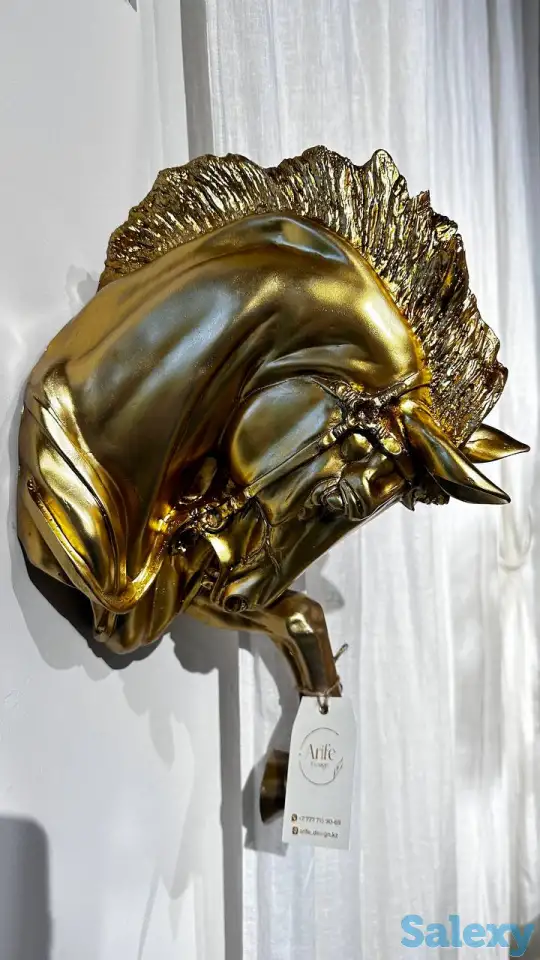 Настенная декоративная лошадь, фотография 1