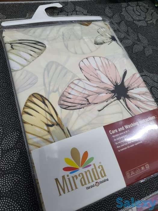 Шторка для ванны, турецкая, с бабочками, фотография 5