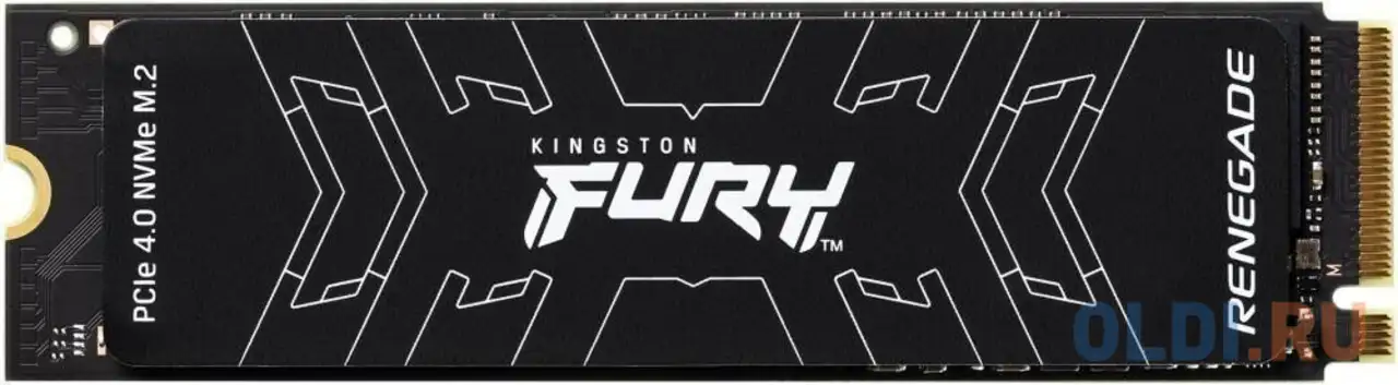 Ssd накопитель kingston fury renegade 1 tb pci-e 4.0 х4, фотография 1
