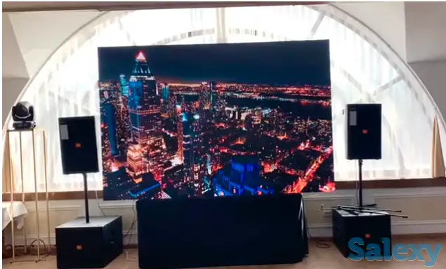 Аренда LED экрана на праздник (свадьбу, юбилей, кудалык), фотография 1