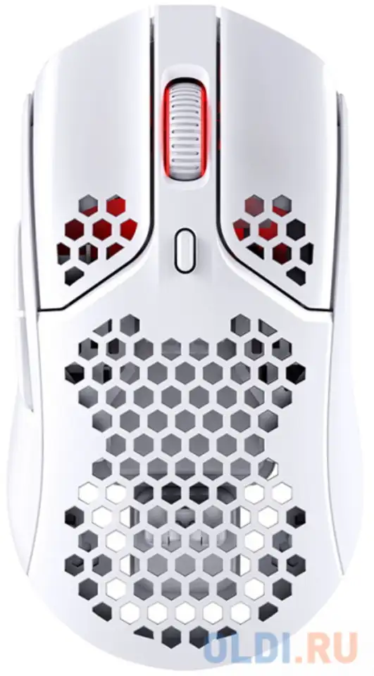 Мышь беспроводная hyperx pulsefire haste wireless белый usb + радиоканал, фотография 1