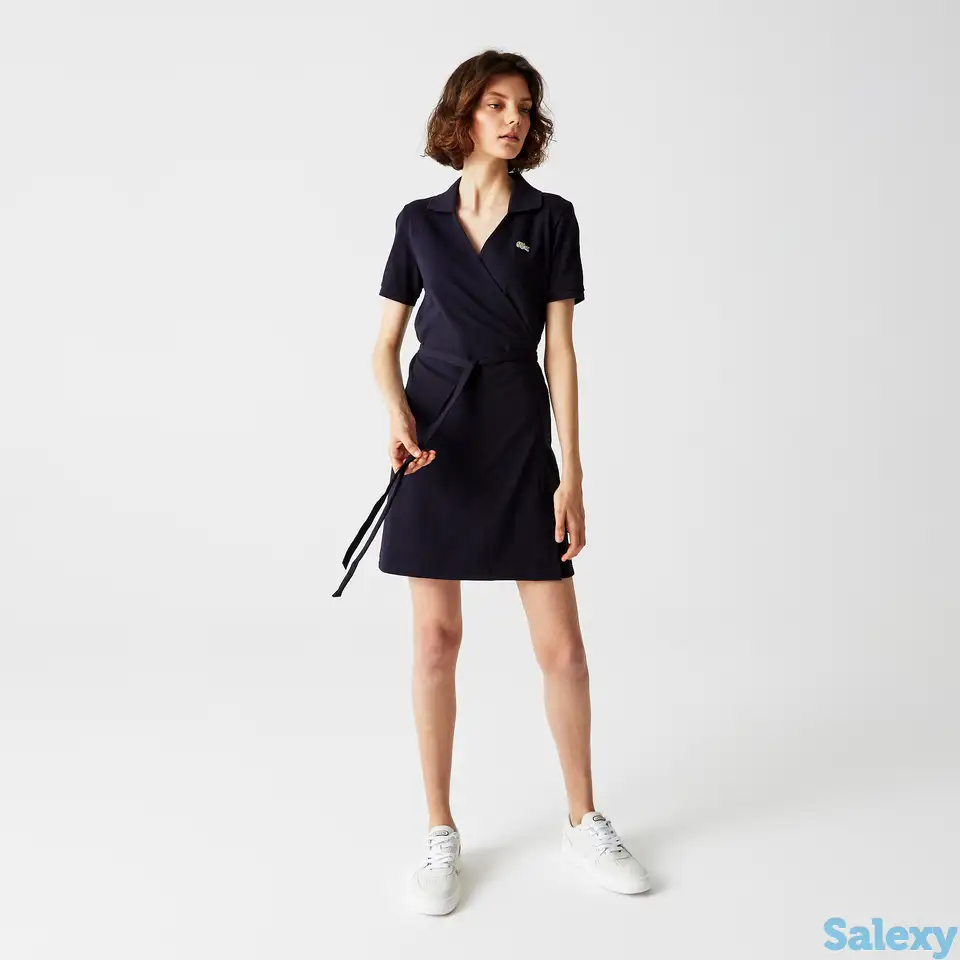 Женское платье-поло lacoste live из особого хлопка piqu?, фотография 1