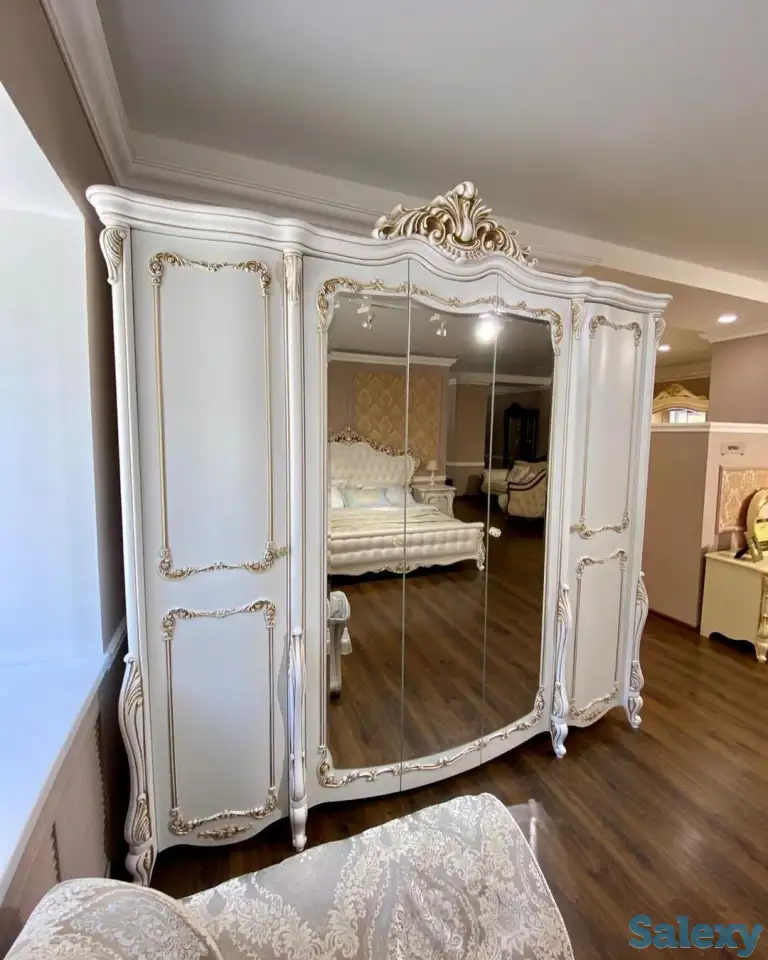 Спальный гарнитур Анна Мария 5Д белый (МДФ). ЭРА, Россия, фотография 2