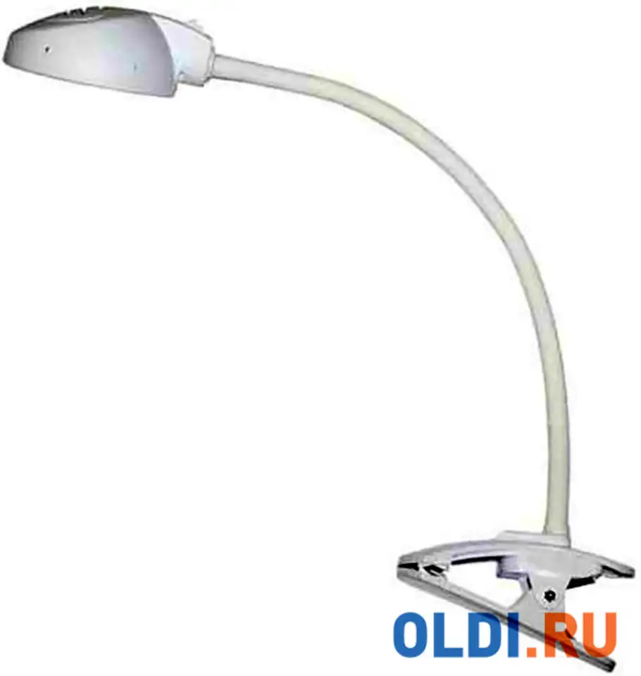 Светильник настольный трансвит веста с16 пш (vestac16-psh/wt) на гибкой стойке белый, фотография 1