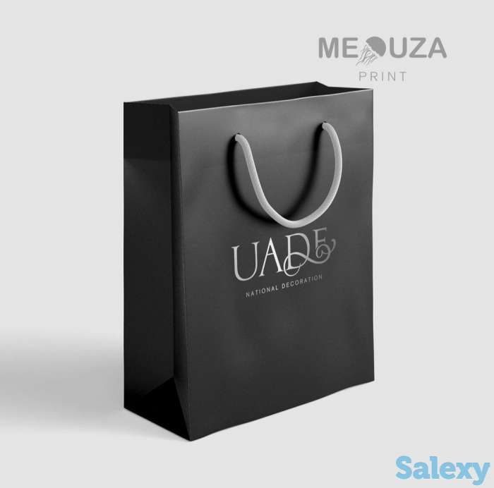 Пакеты с нанесением ваших брендовых надписей и логотипов., фотография 3