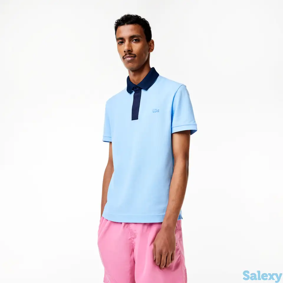 Мужское поло lacoste regular fit, фотография 1