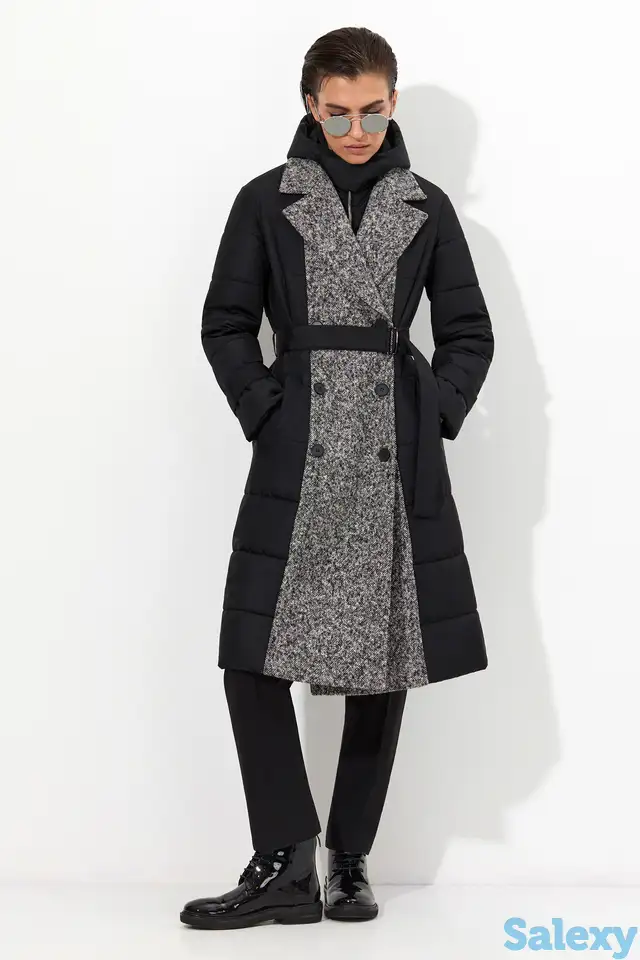 Комбинированное пальто vassa&co, фотография 1