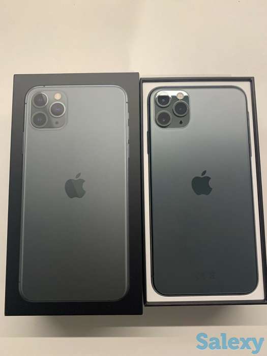 Apple iPhone 11 Pro Max - 64GB - Midnight Green, фотография 1