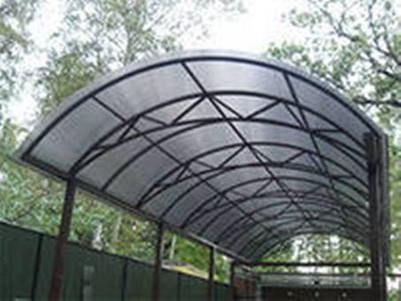 Изготовление навесов, ангаров, автоматических ворот, заборы, установка консольной системы ворот, фотография 5