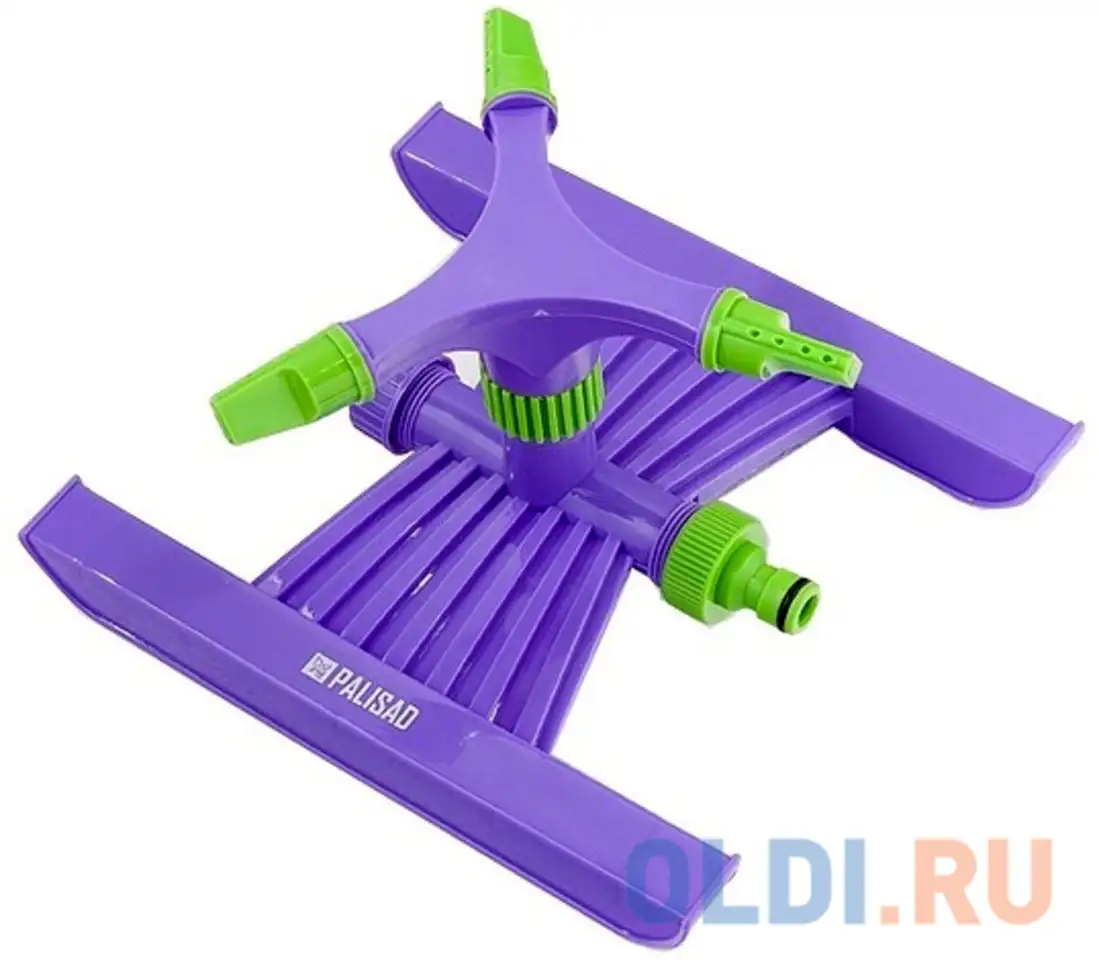 Разбрызгиватель пласт., вращ. с 3 лоп., штуц d 3/4