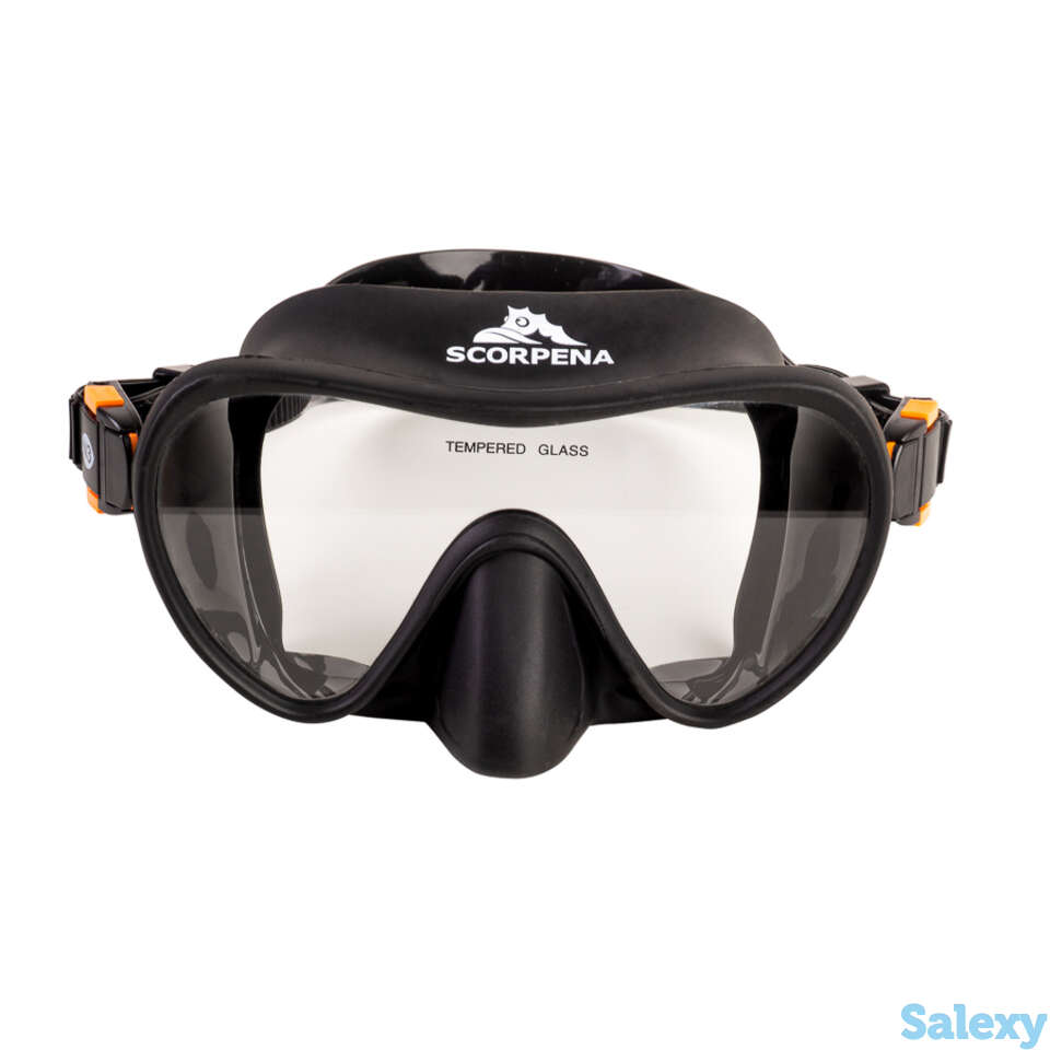 Маска scorpena n3 безрамная, фотография 1