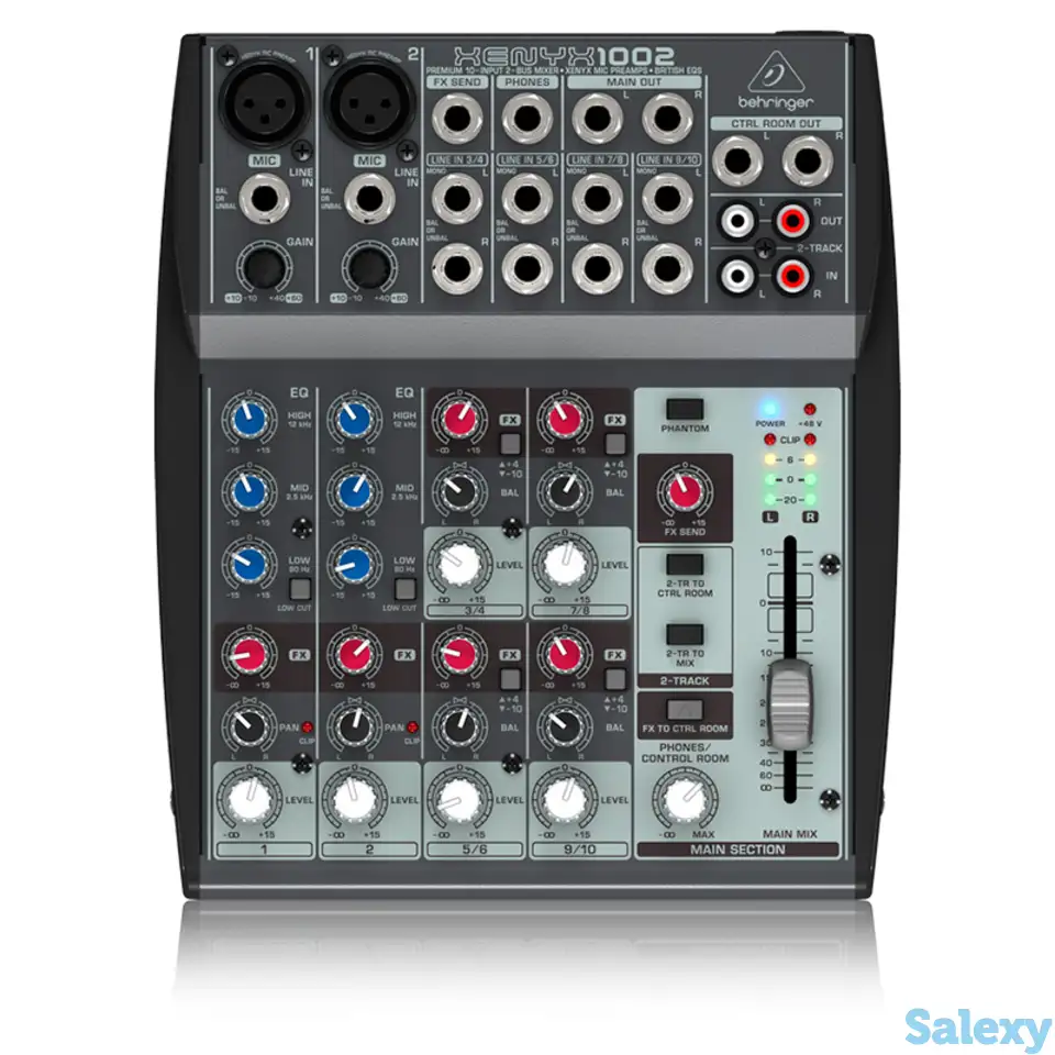 Микшерный пульт behringer xenyx 1002, фотография 1