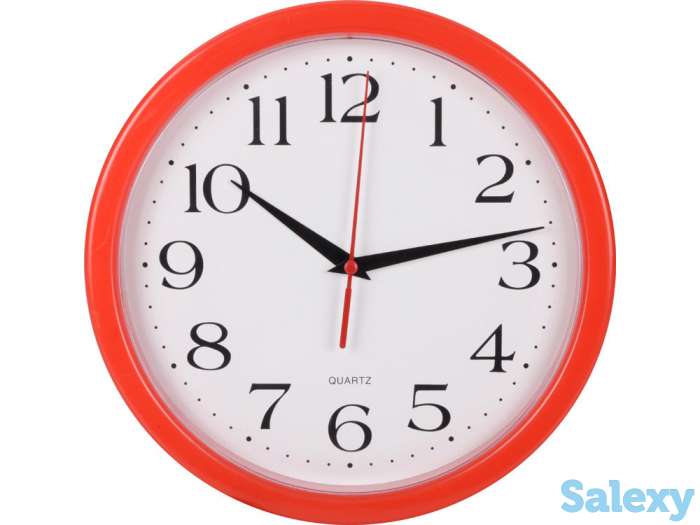 Часы диаметром 30 см. Нанесение на часы логотипов, рисунков и другого., фотография 1