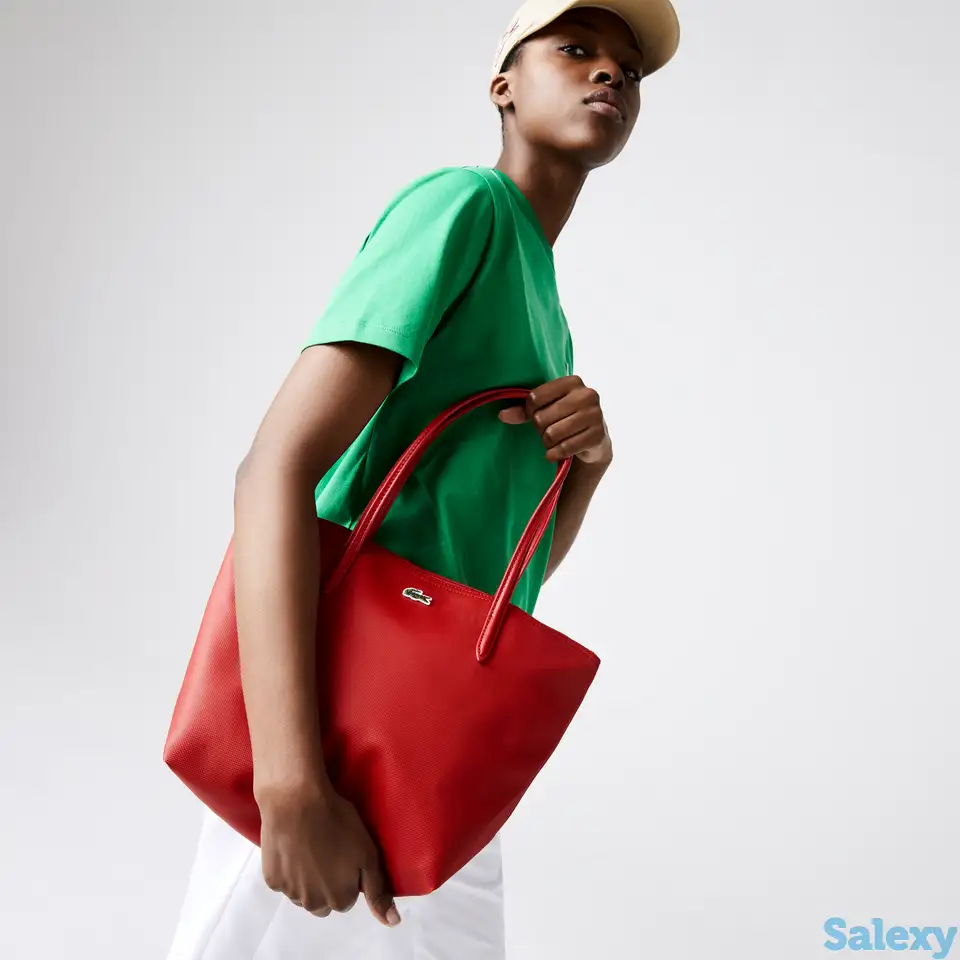 Маленькая сумка lacoste l.12.12 concept на молнии, фотография 1