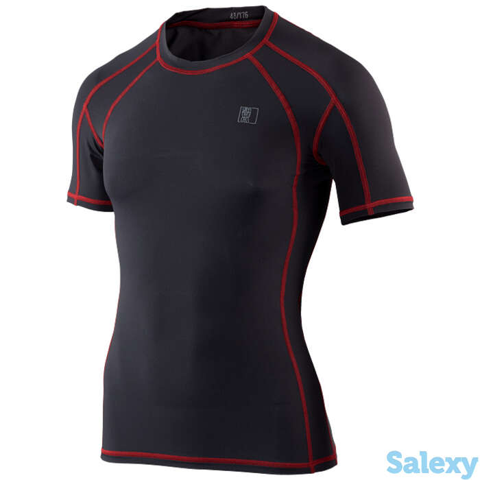 Термобелье майка сивера годобль с короткими рукавами мужская т.серая, фотография 1