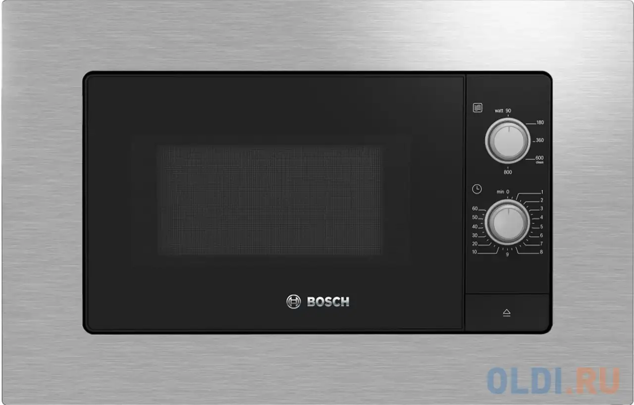 Встраиваемая микроволновая печь bosch bfl620ms3 800 вт нержавеющая сталь, фотография 1