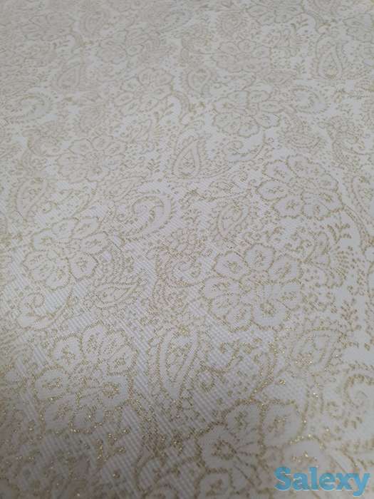 Изящная испанская скатерть с золотым люрексом ширина 160 см, фотография 6