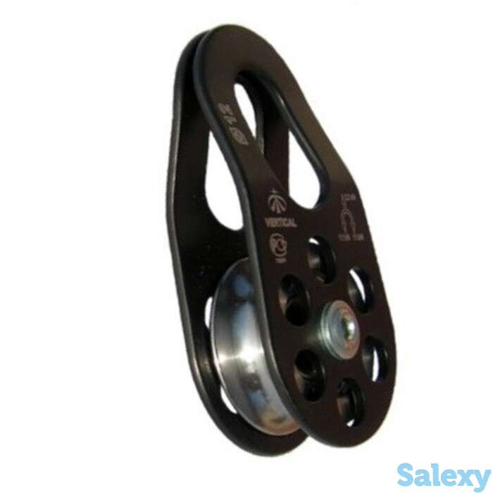 Блок-ролик вертикаль одинарный с подшипником sturdy сталь, фотография 1